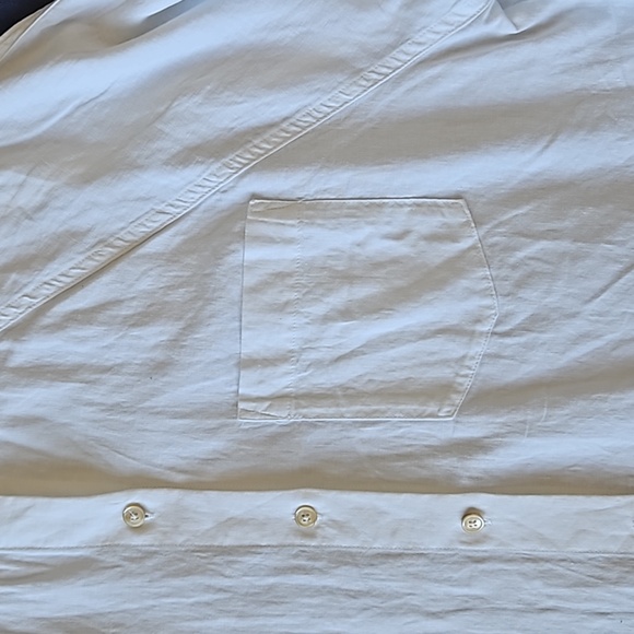 Aritzia Wilfred Free Boyfriend Linen Dress White XS - Picture 5 of 10